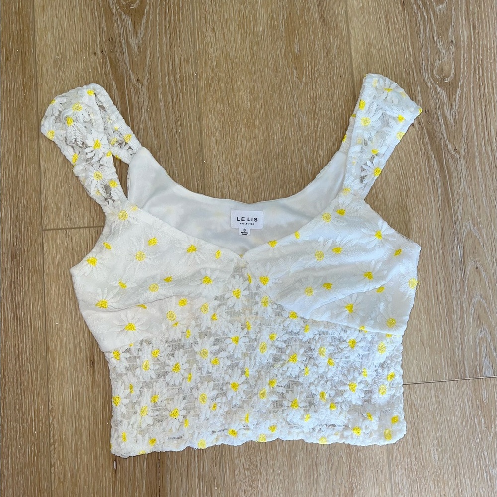 DANDELION LACE TOP - Picture 3 of 4
